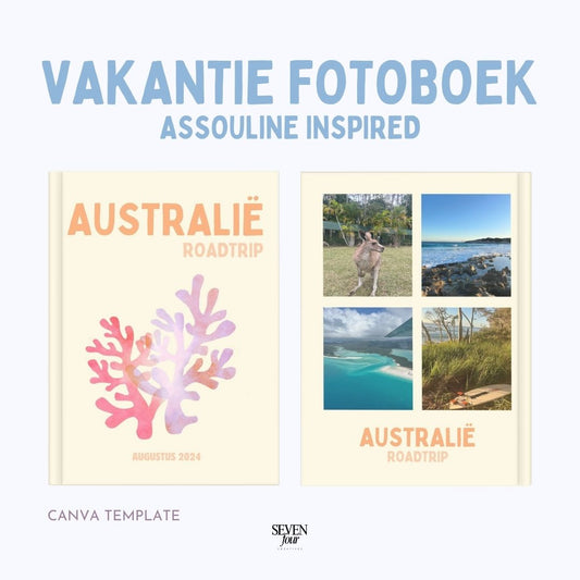 ASSOULINE INSPIRED -  Vakantie fotoboek