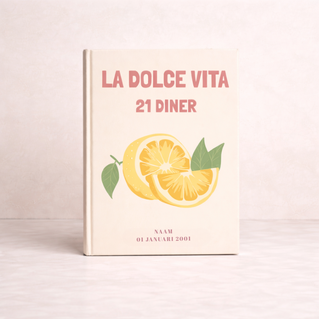LA DOLCE VITA - 21 dinner book
