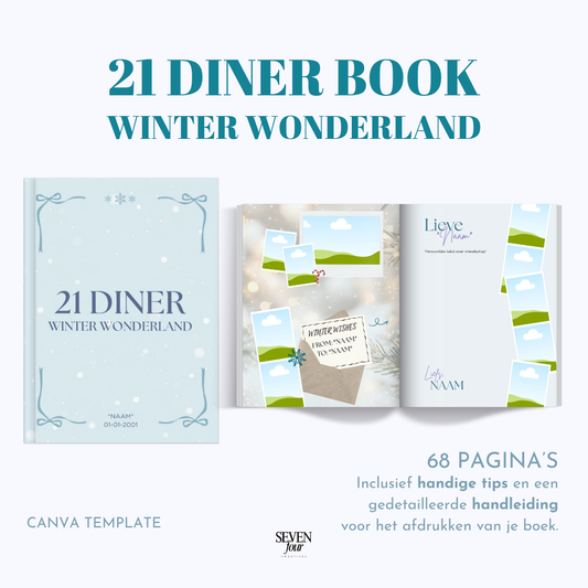 WINTER WONDERLAND -  21 diner boek