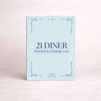 WINTER WONDERLAND -  21 diner boek - Seven Four Templates