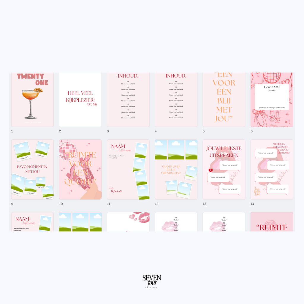 CON AMORE -  21 dinner book