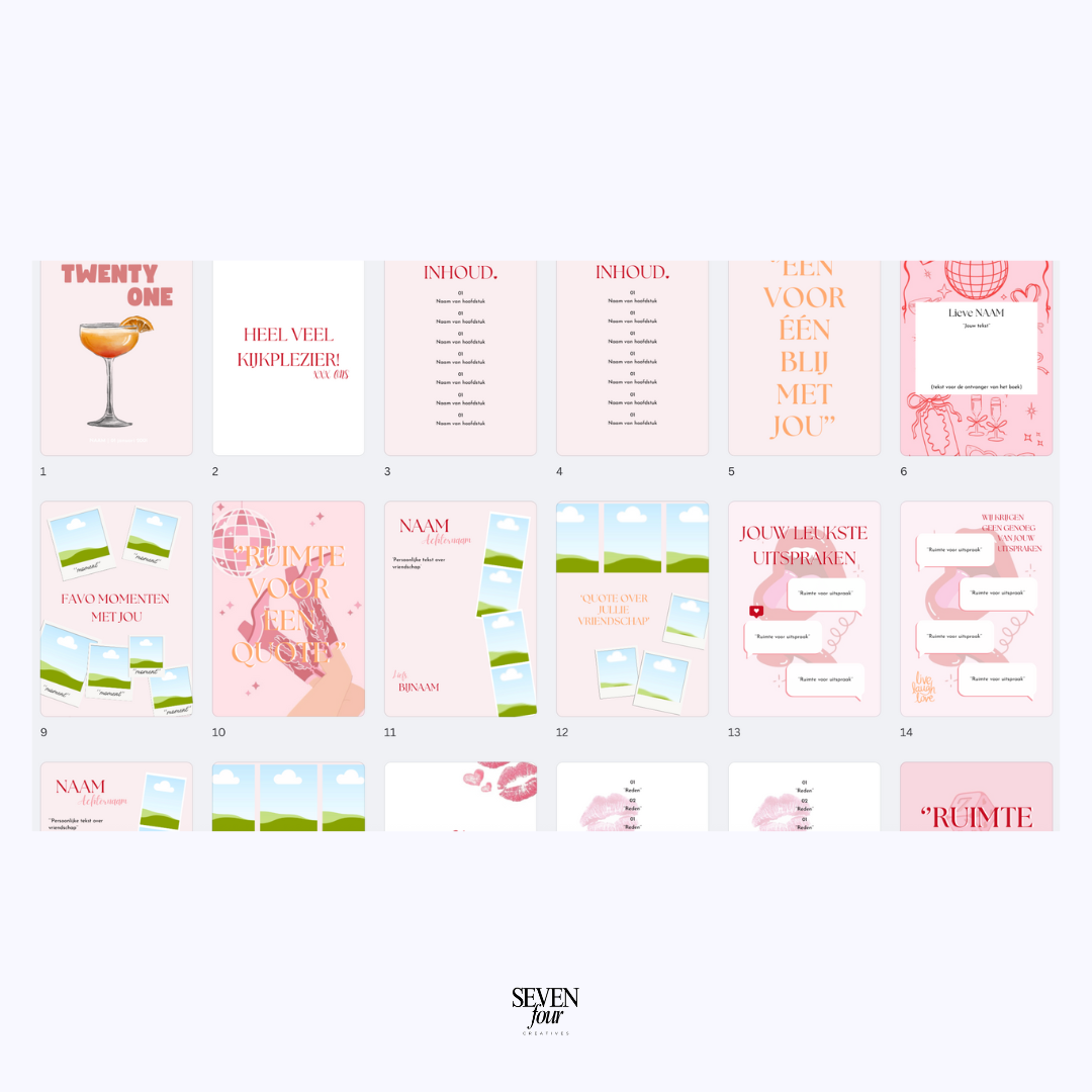 CON AMORE -  21 dinner book