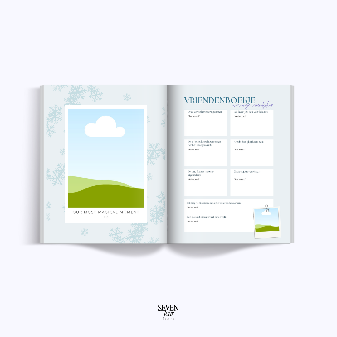 21 diner template winter wonderland