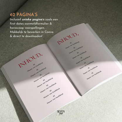 CON AMORE -  21 diner boek