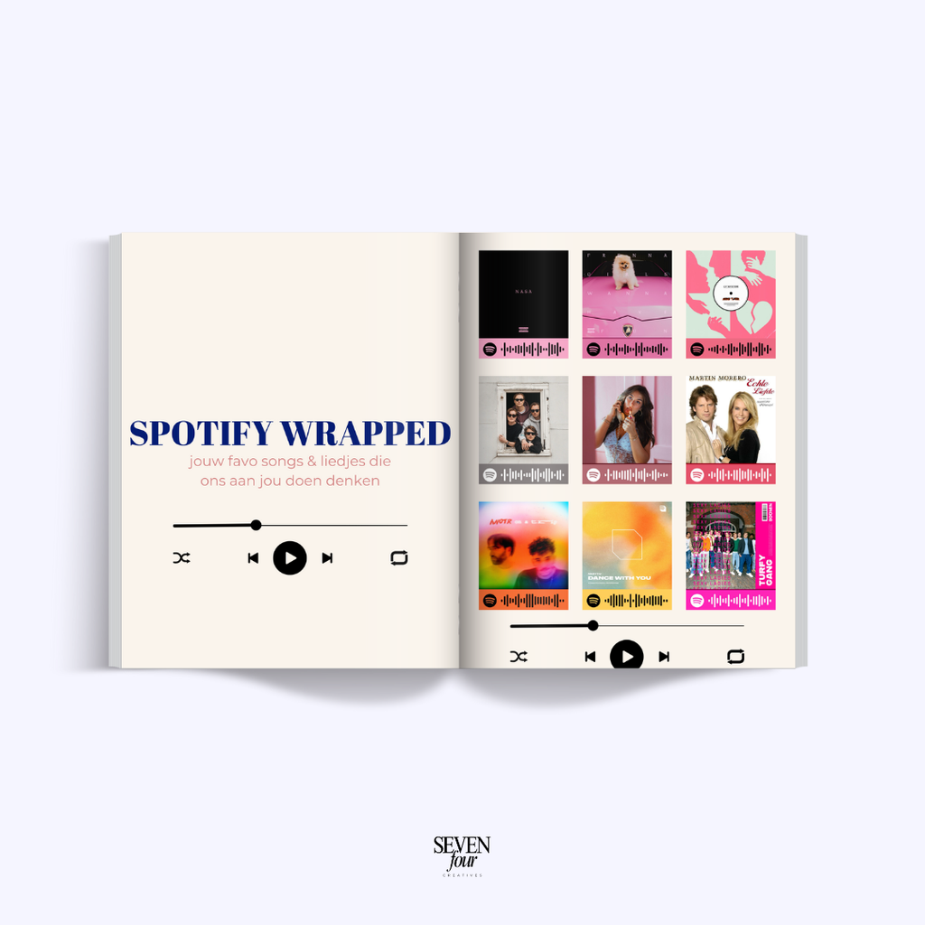 LA DOLCE VITA -  21 diner boek - Seven Four Templates