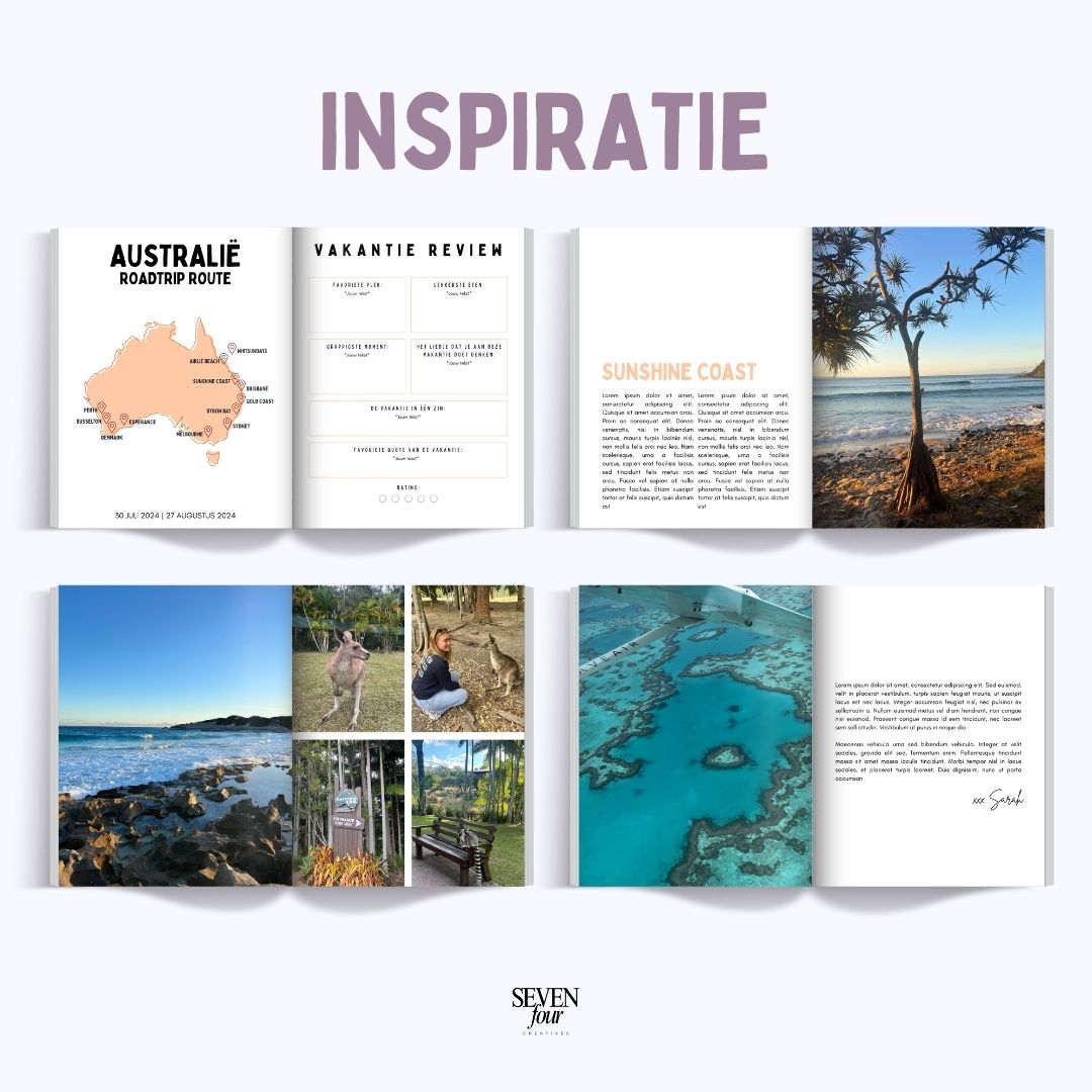 Vakantie fotoboek