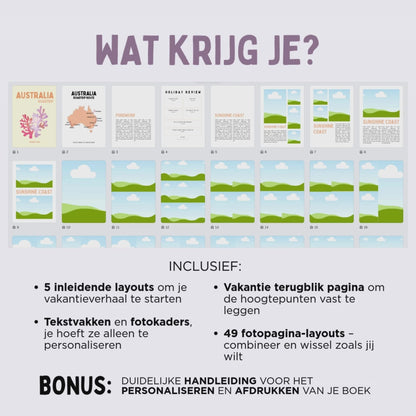 ASSOULINE INSPIRED -  Vakantie fotoboek